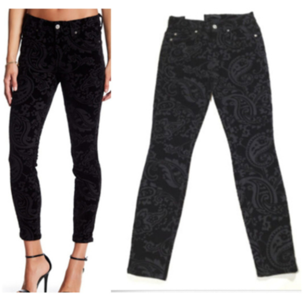 7FAM Jeans Ankle Super Skinny Velvet 0995_25E1M - Picture 2 of 9
